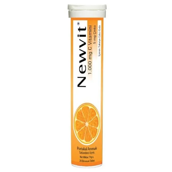 عزز مناعتك وحيويتك مع Newvit 1000 ملغ فيتامين سي 2