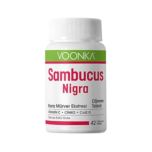 Voonka Sambucus Nigra 42 Chewable Tablets 2