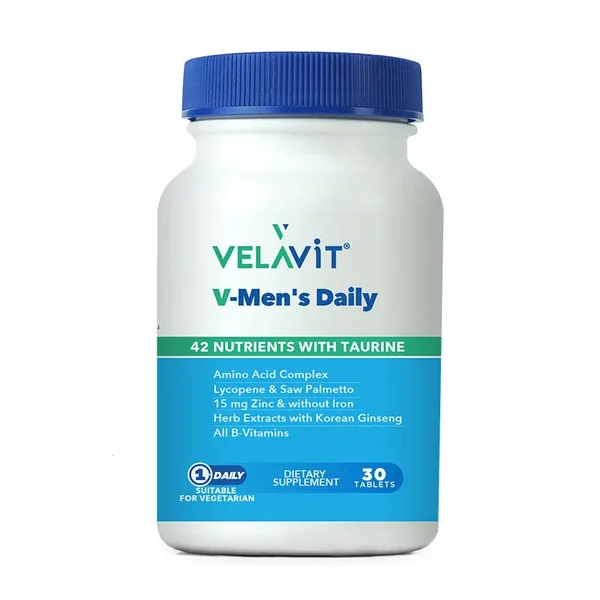 Unterstützen Sie Ihr Wohlbefinden mit Velavit V-Mens Daily 2