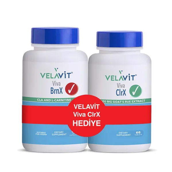 Velavit Viva BRNX 60 Tablet and Viva CLRX GIFT 2