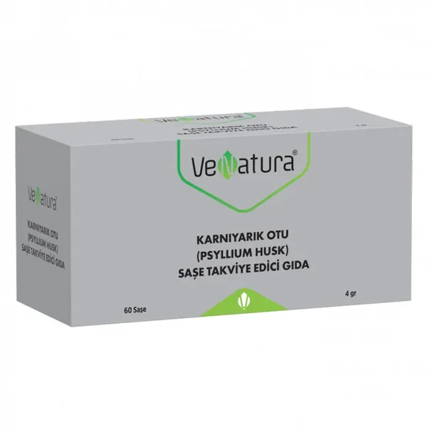 VeNatura Psyllium Husk : Complément Alimentaire 60 Sachets 2