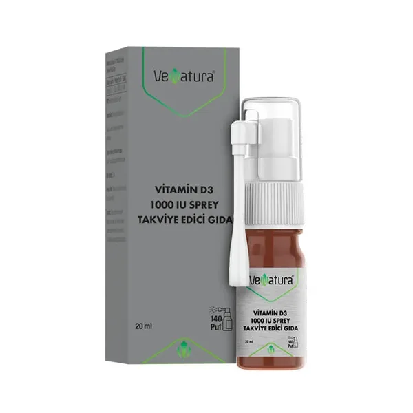 Soutenez Os, Muscles & Immunité avec VeNatura D3 Spray 2