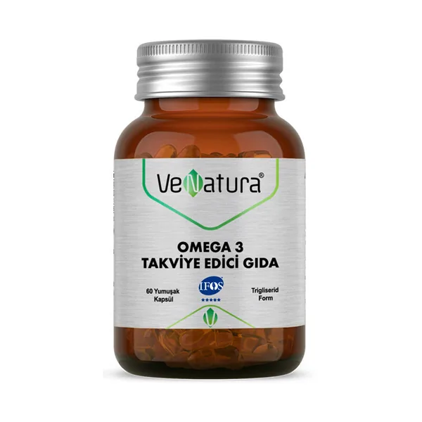 Поддержите Сердце, Мозг и Зрение с VeNatura Omega 3