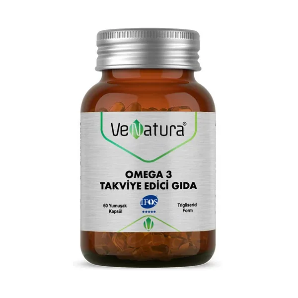 Поддержите Сердце, Мозг и Зрение с VeNatura Omega 3 2