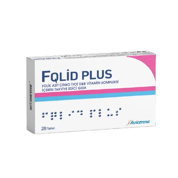Avicenna Fqlid Plus Food Supplement 28 Tablets 2