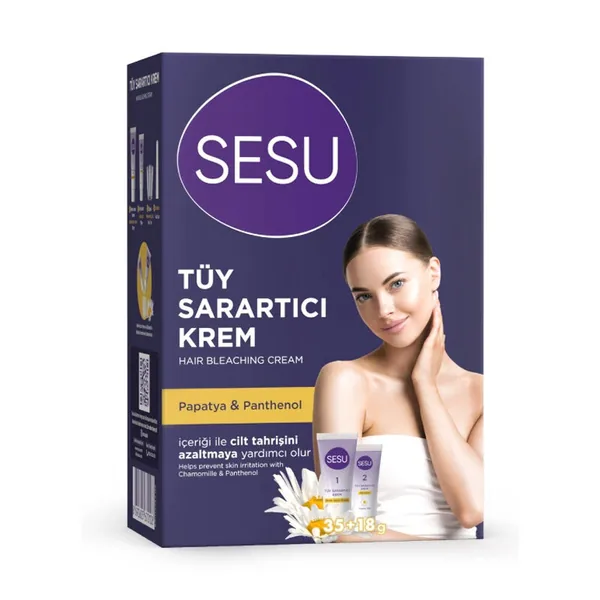 Sesu Hair Bleaching Cream 35gr+18gr