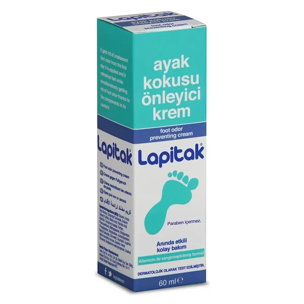 Lapitak لابيتاك كريم منع رائحة القدمين 60 مل 4