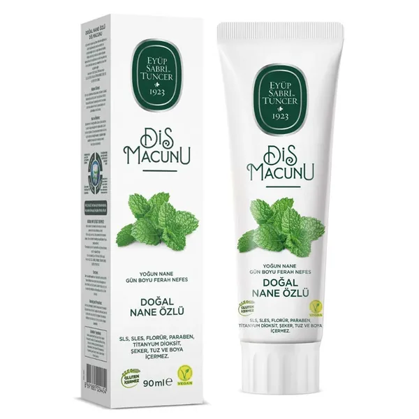 Eyüp Sabri Tuncer Natural Mint Extract Toothpaste 90 ml 2