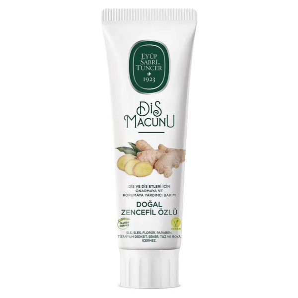 Eyüp Sabri Tuncer Natural Ginger Extract Toothpaste 90 ml 2