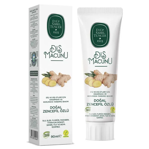 Eyüp Sabri Tuncer Natural Ginger Extract Toothpaste 90 ml 3