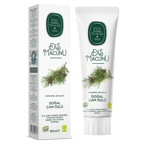 Eyüp Sabri Tuncer Natural Pine Extract Toothpaste 90 ml 2