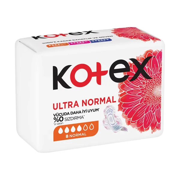 Kotex Ultra Normal Binden - 8 saugfähige Binden für Komfort