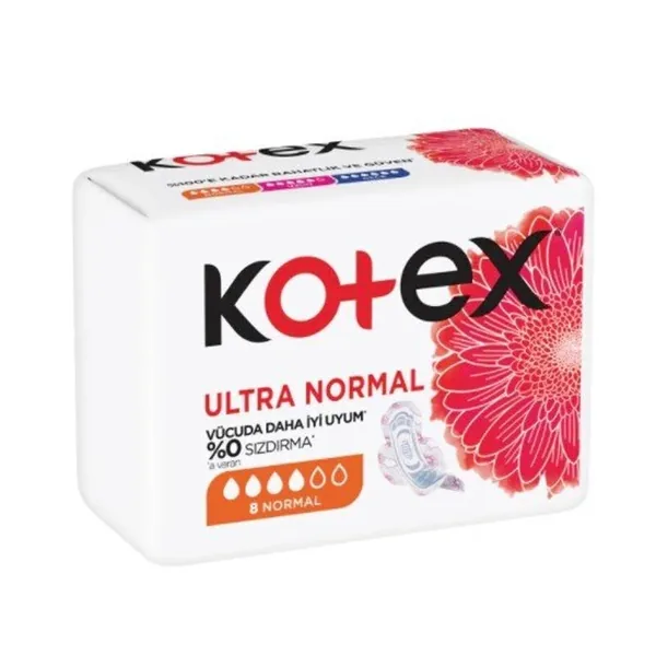 Kotex Ultra Normal Binden - 8 saugfähige Binden für Komfort 2