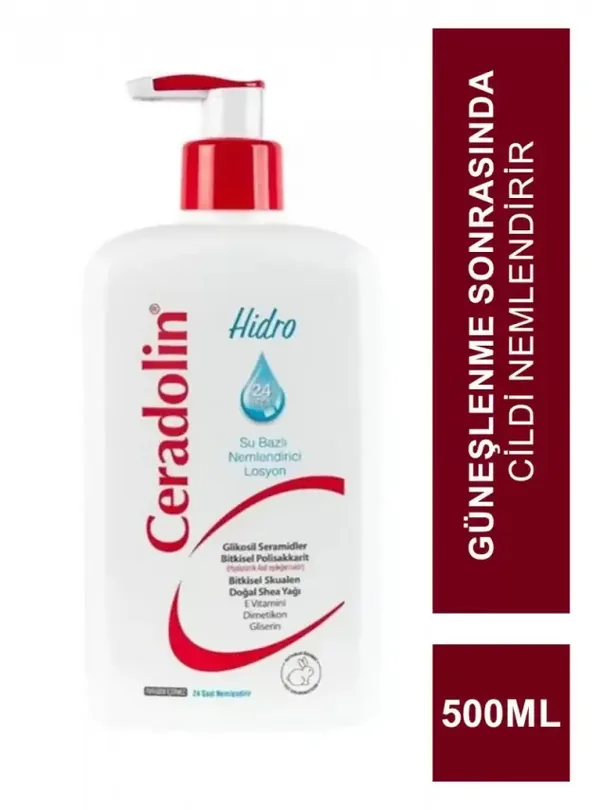 Ceradolin Hidro Water-Based Moisturizing Lotion 500 ml 3