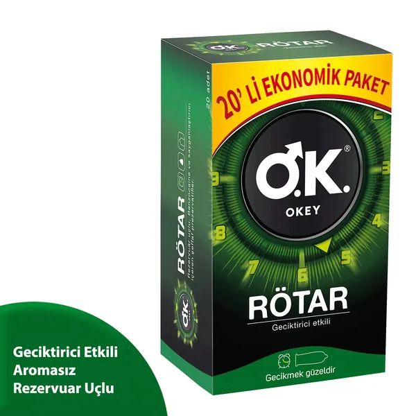 Okey Delay 20 pcs Condoms 4