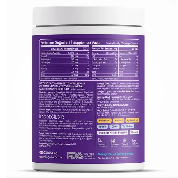 Biomet WeCollagen 300 gr 2