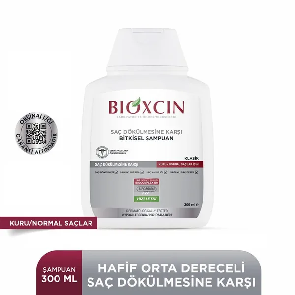 Bioxcin Genesis Shampoo for Dry and Normal Hair 3 x 300ml | Buy 3 Pay 2