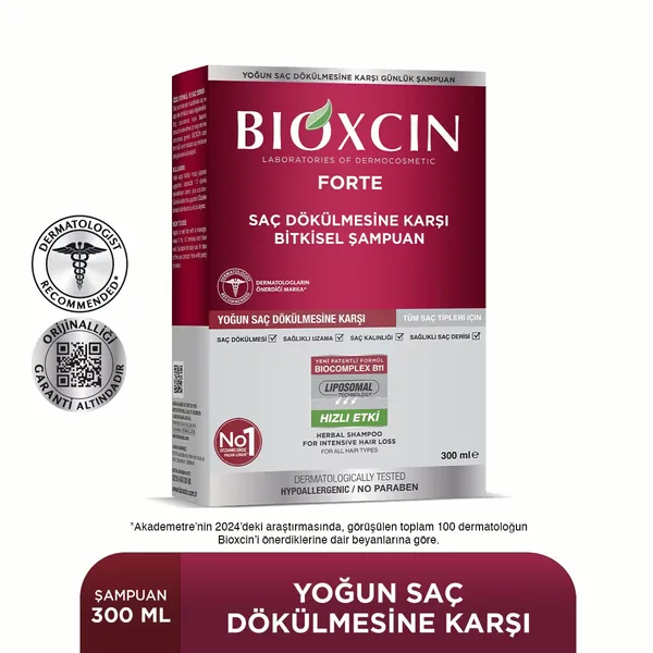 Bioxcin Forte Herbal Shampoo 300 ml 2