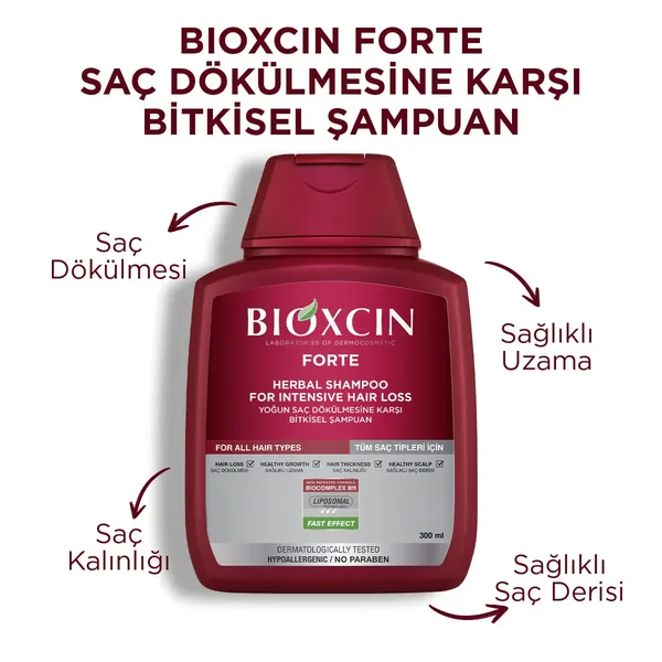 Bioxcin Forte Herbal Shampoo 300 ml 5