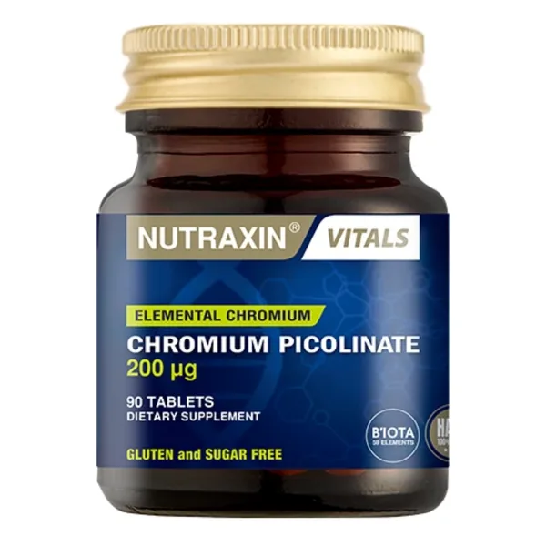 Nutraxin كروم بيكولينات 90 قرص 2
