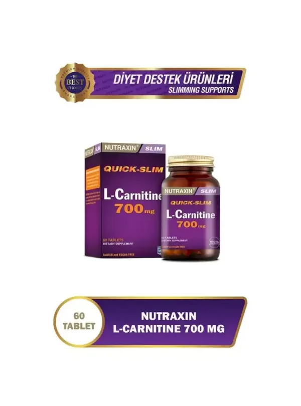 Nutraxin L Carnitine 60 Capsules 4