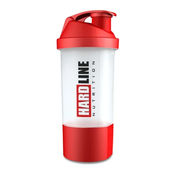 Hardline 600 ml Shaker - Auslaufsichere Proteinmischflasche