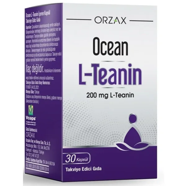 Ocean L-Teanin 200 mg 30 Capsules