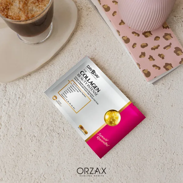 Day2Day The Collagen Beauty Intense 30 Sachet x 12 gr (Strawberry Flavored) 2