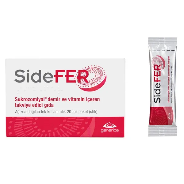 Generica Sidefer Eisen- und Vitaminpräparat für Energie und Gesundheit