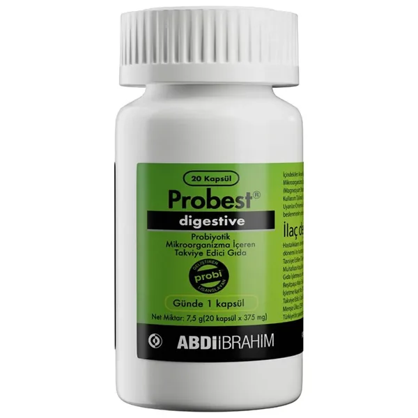 Probest Digestive Probiotic Microorganism 20 Capsules