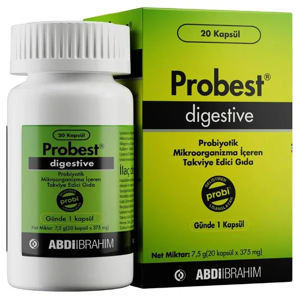 Probest Digestive Probiotic Microorganism 20 Capsules 3