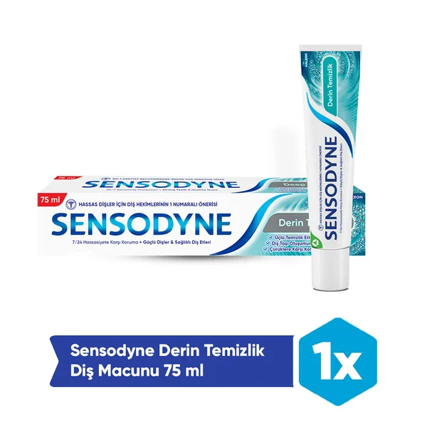 Sensodyne Deep Clean Toothpaste 75ml 3