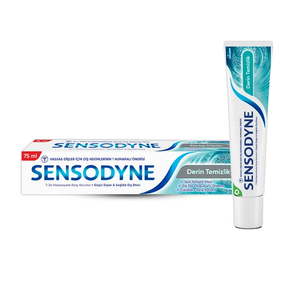 Sensodyne Deep Clean Toothpaste 75ml 2