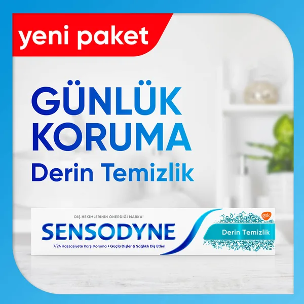 Sensodyne Deep Clean Toothpaste 75ml 4