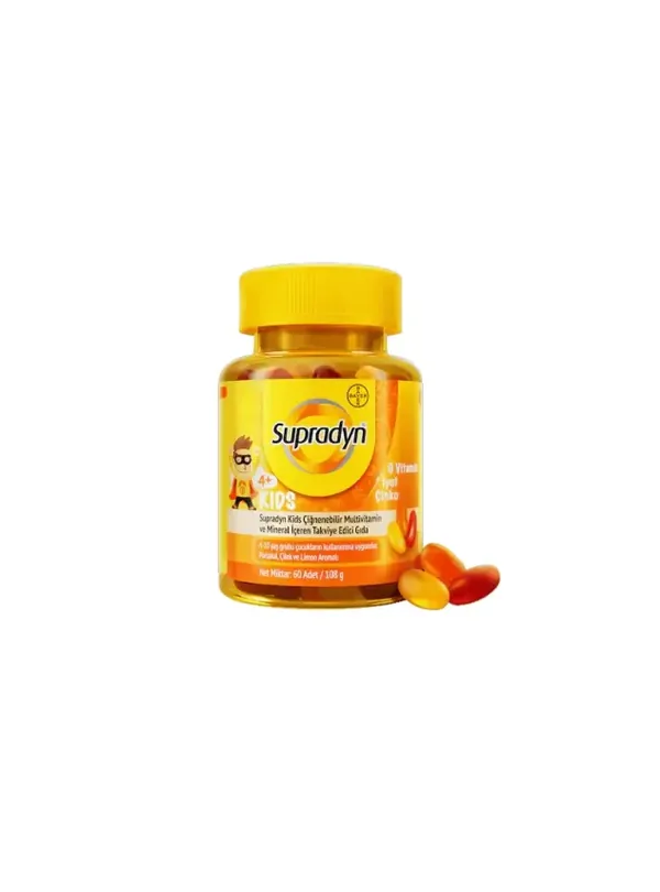 Supradyn Kids Kaubonbons Vitamine 60 Stück 2
