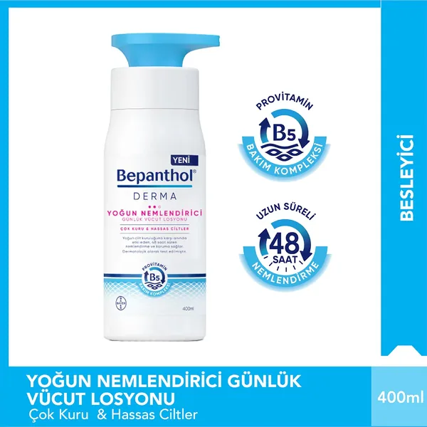 Bepanthol Derma Intense Feuchtigkeitsspendende Körperlotion 400ml 5