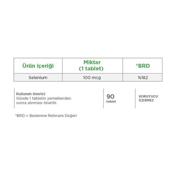 Dynavit Selen 100 mcg - 90 Tabletten für Immun- &amp; Schilddrüsengesundheit 2
