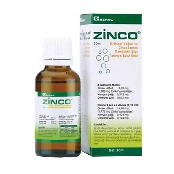 Zinco Капли от Газов 30 мл