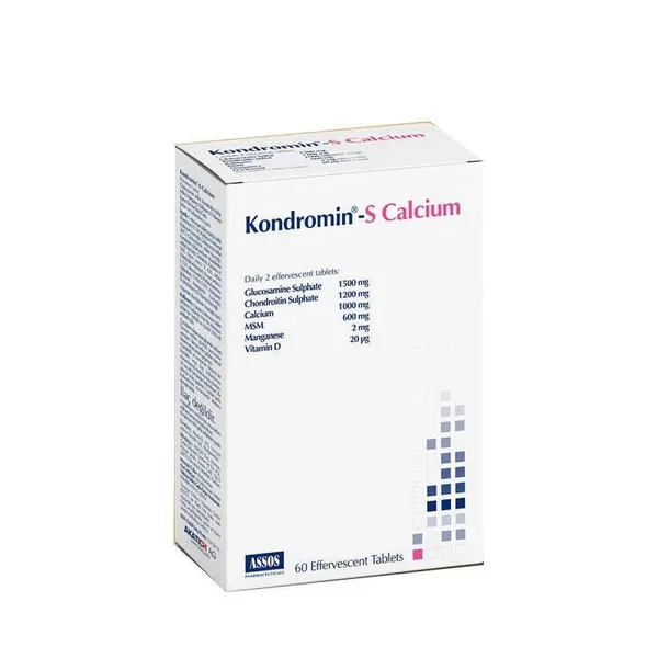 Kondromin-S Kalsiyum Efervesan Tablet 60 Tablet
