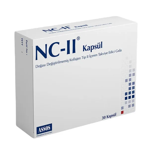 NC-II Collagen Type II Dietary Supplement 30 Capsules