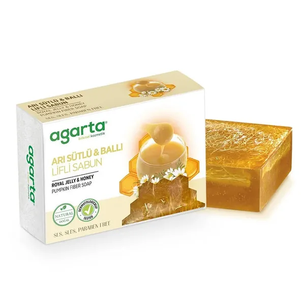 Agarta Royal Jelly Honey Exfoliating Soap 150 gr