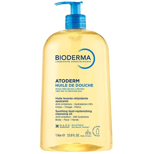 Bioderma Atoderm 24h Huile De Douche 1lt