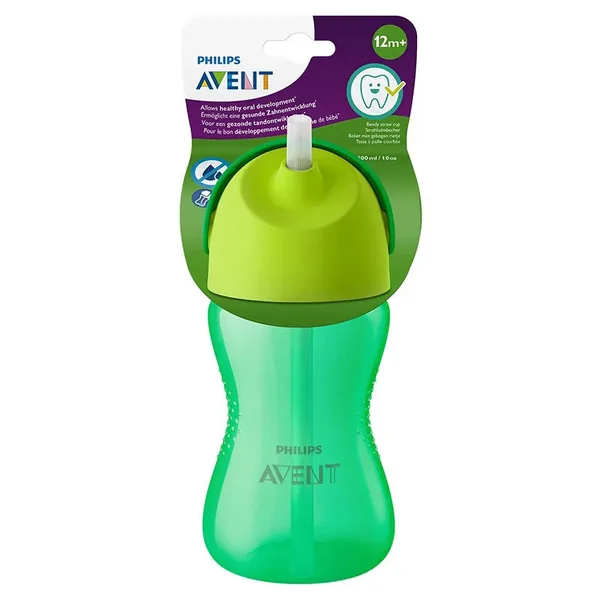 Avent Straw Cup 12+ Months 300 ml - Green 2