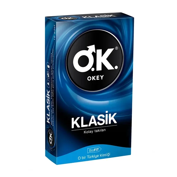 Okey Klasik Prezervatif 10 adet 2