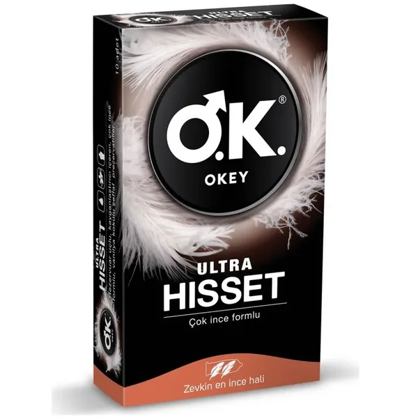 Okey Ultra Hisset Prezervatif 10 adet 2