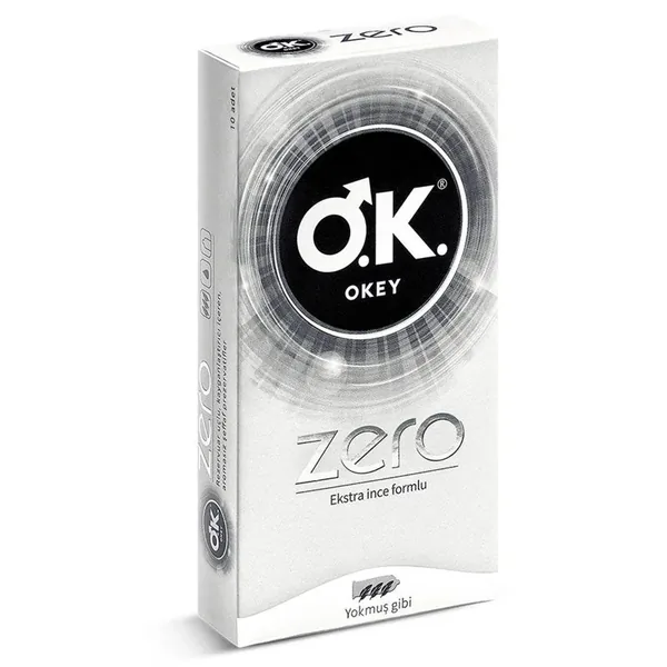 Okey Zero Extra Thin Form-fitting Condom 10 pcs