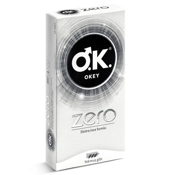 Okey Zero Extra Thin Form-fitting Condom 10 pcs 2