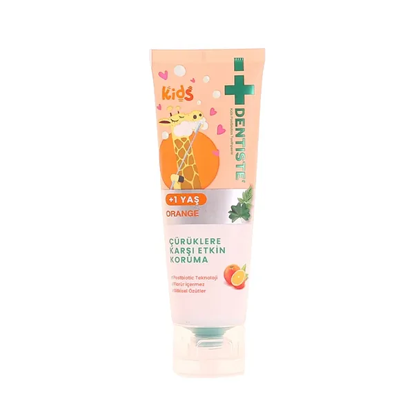 Dentiste Kids Orange Flavored Toothpaste 1+ Age 60 gr 2