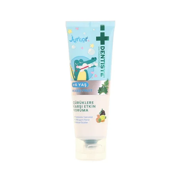 Dentiste Junior Mixed Fruit Flavored Toothpaste +6 Age 60 gr 2