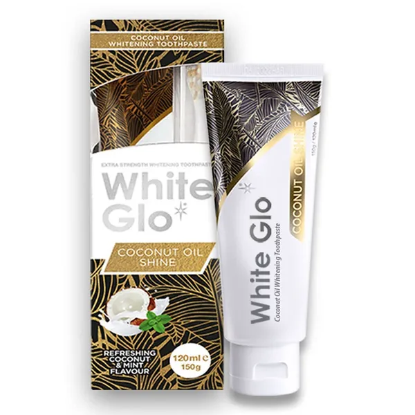White Glo Coconut Extract Whitening Toothpaste 120 ml 2